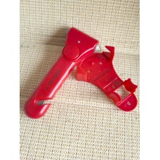 SIRUNLY 5-in-1 Car Safety Hammer, Emergency Escape Tool with Car Window Breaker and Seatbelt Cutter, Orange